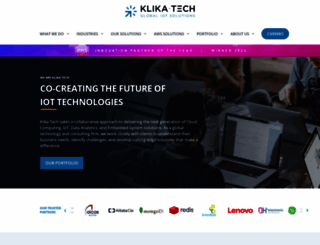 klika-tech.com screenshot
