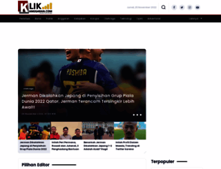 klikanggaran.com screenshot