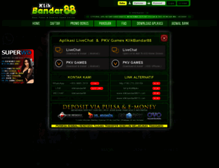 klikbandar88.info screenshot