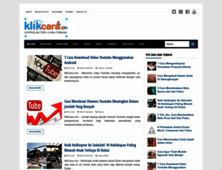 klikcara.com screenshot