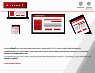 klikkaa.fi screenshot