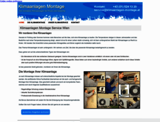 klimaanlagen-montage.at screenshot