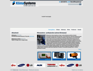 klimasystems.pl screenshot