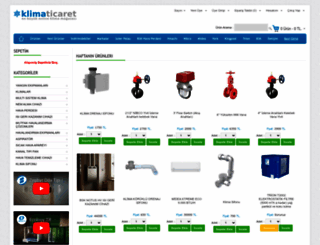 klimaticaret.com screenshot