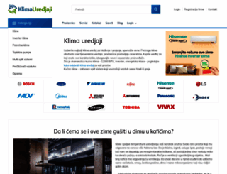 klimauredjaji.com screenshot