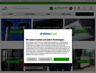 klimaworld.com screenshot