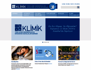 klimik.org.tr screenshot