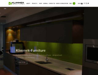 klimmek-furniture.ie screenshot