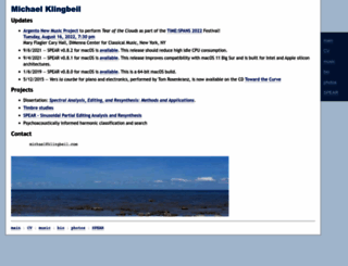 klingbeil.com screenshot