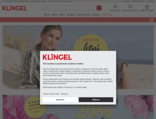 klingel.cz screenshot