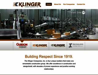 klingercompanies.com screenshot