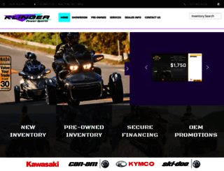 klingerpowersports.com screenshot
