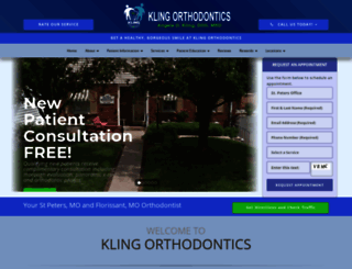 klingorthodontics.com screenshot