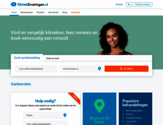 kliniekervaringen.nl screenshot