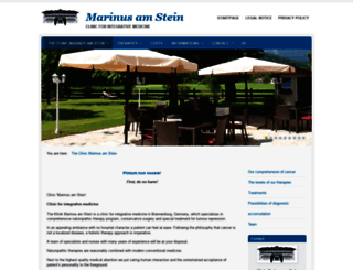 klinik-marinus.com screenshot
