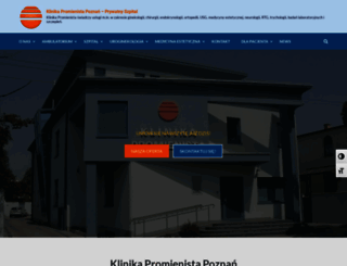 klinika-promienista.com.pl screenshot