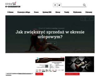 klinikaecommerce.pl screenshot