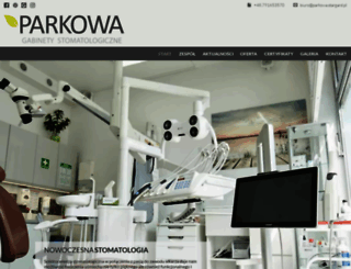 klinikaparkowa.pl screenshot