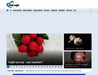 kliniksaglik.com screenshot