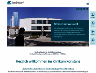 klinikum-konstanz.de screenshot