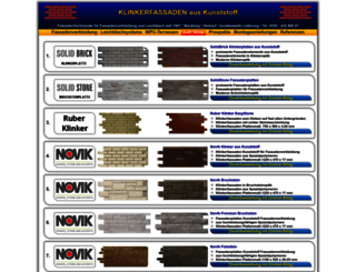klinkerfassaden.eu screenshot