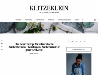 klitzekleinesblog.de screenshot