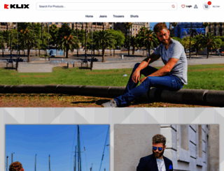 klixjeans.com screenshot