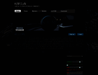 klm-clan.com screenshot