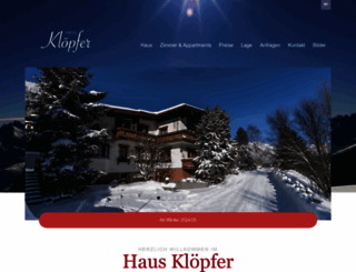 kloepfer-stanton.at screenshot