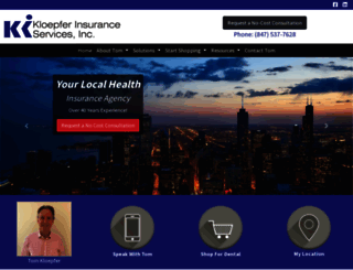 kloepferinsurance.com screenshot