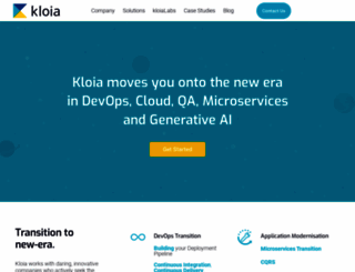 kloia.com screenshot
