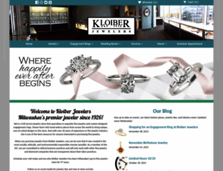 kloiberjewelers.com screenshot