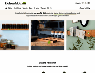 klotzaufklotz.de screenshot
