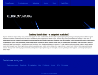 klub-niezapominajka.pl screenshot