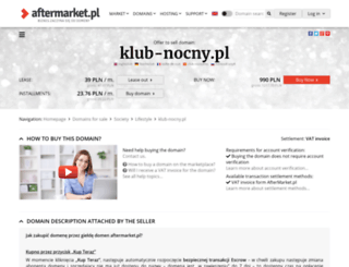 klub-nocny.pl screenshot