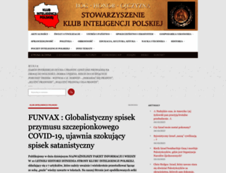 klubinteligencjipolskiej.pl screenshot