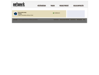 klubvezetok.network.hu screenshot
