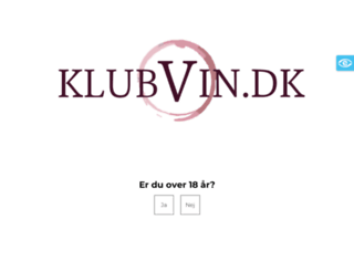 klubvin.dk screenshot