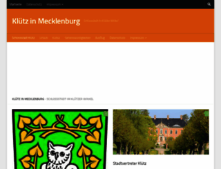 kluetz-mecklenburg.de screenshot