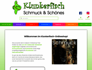 klunkerfisch.de screenshot