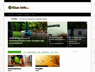 klus-info.nl screenshot