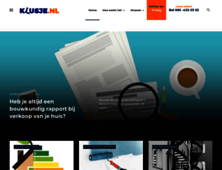 klusje.nl screenshot