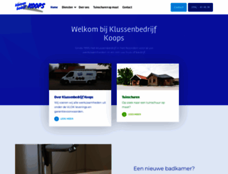 klussenbedrijfkoops.nl screenshot