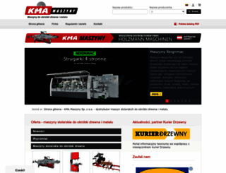 kma-maszyny.pl screenshot