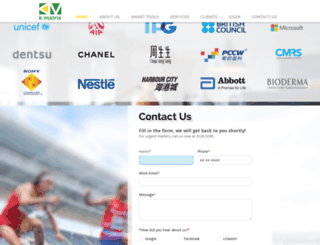 kmatrixonline.com screenshot