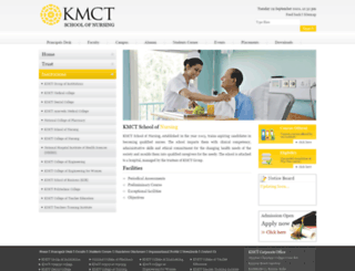 kmctnursingschool.org screenshot