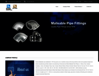 kmfittings.com screenshot