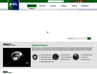 kml-bearing.com screenshot