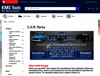 kmscarparts.com screenshot