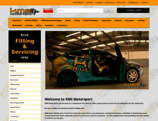 kmsmotorsport.com screenshot